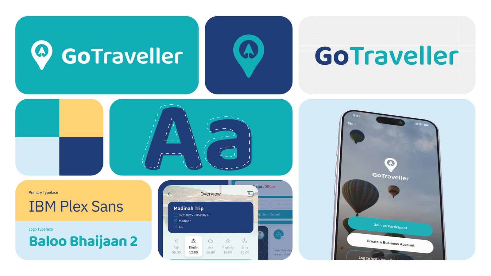 Go Traveller — Branding cover