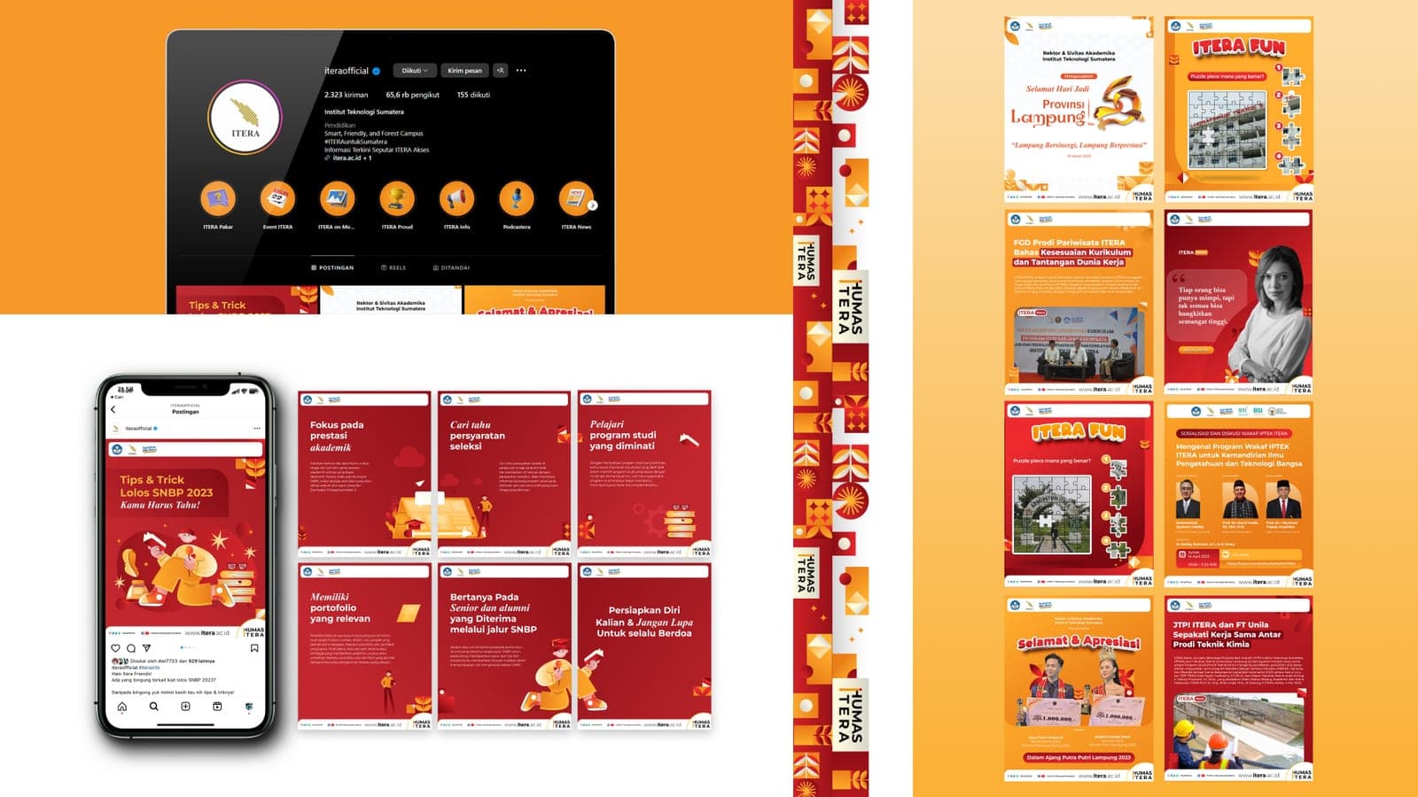 HUMAS ITERA — Social Media cover