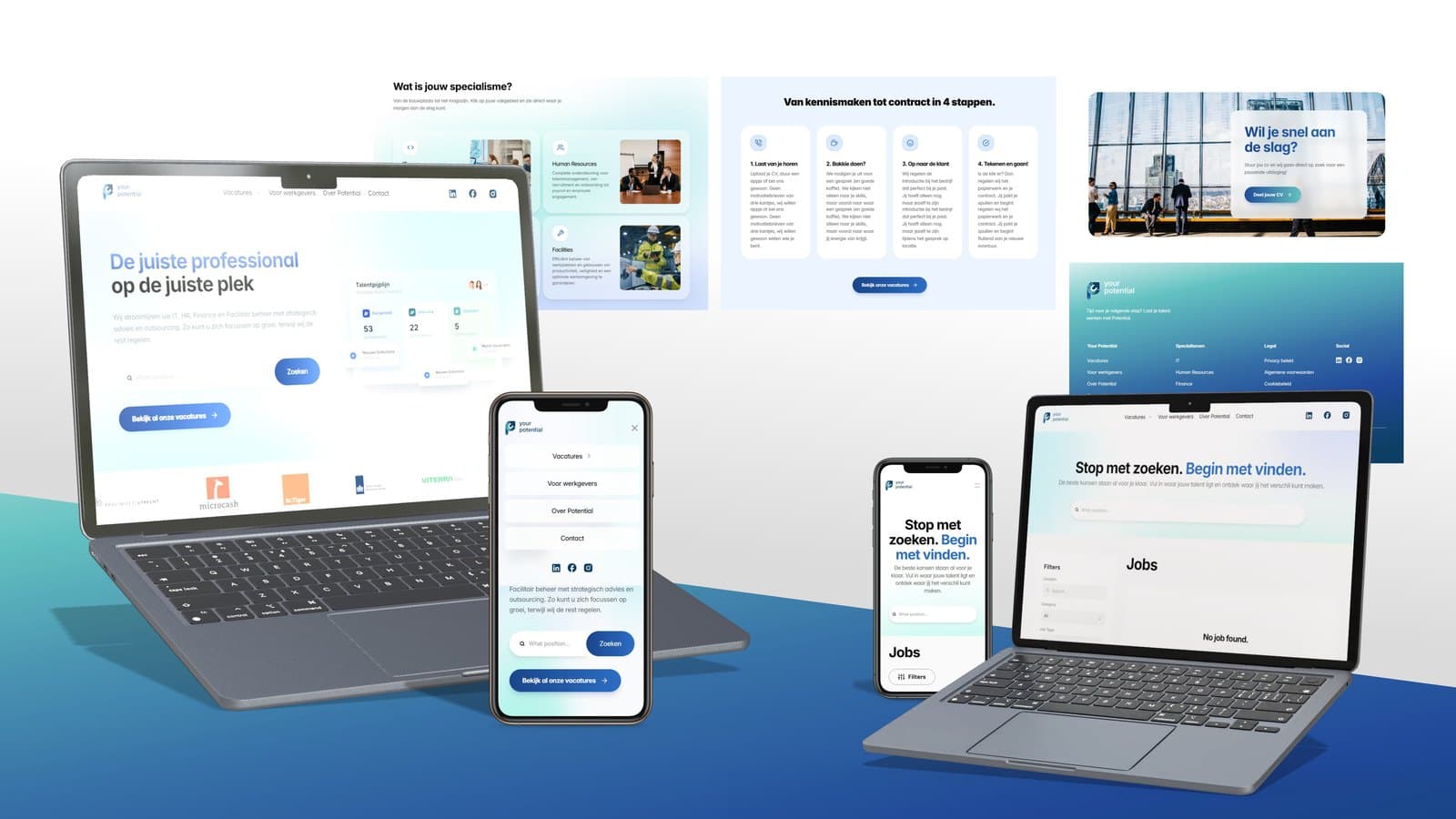 Potential.nl — UI/UX cover